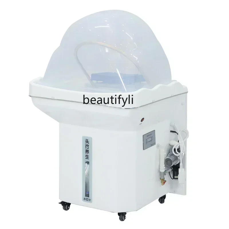 

Movable Head Treatment Shampoo Chair Hair Care Shop with Fumigation Water Circulation Shampoo Machine for Beauty Salon