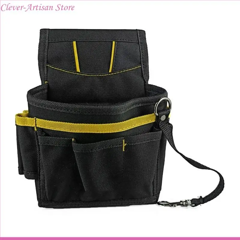 E06B Oxford Tool Pocket Belt Bag Small Pocket Tool Bag حقيبة عمل محترفة محترفة من فني الكهرباء