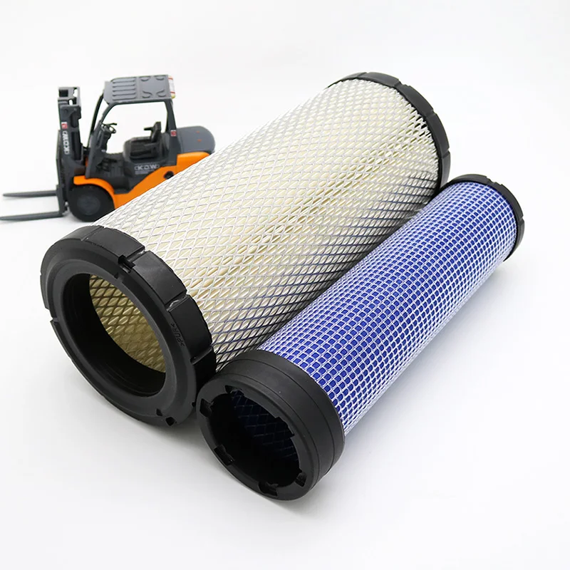 Forklift PU1330 Double Core Is Suitable for Hangfork Heli Longgongtai Lifu Forklift Air Filter