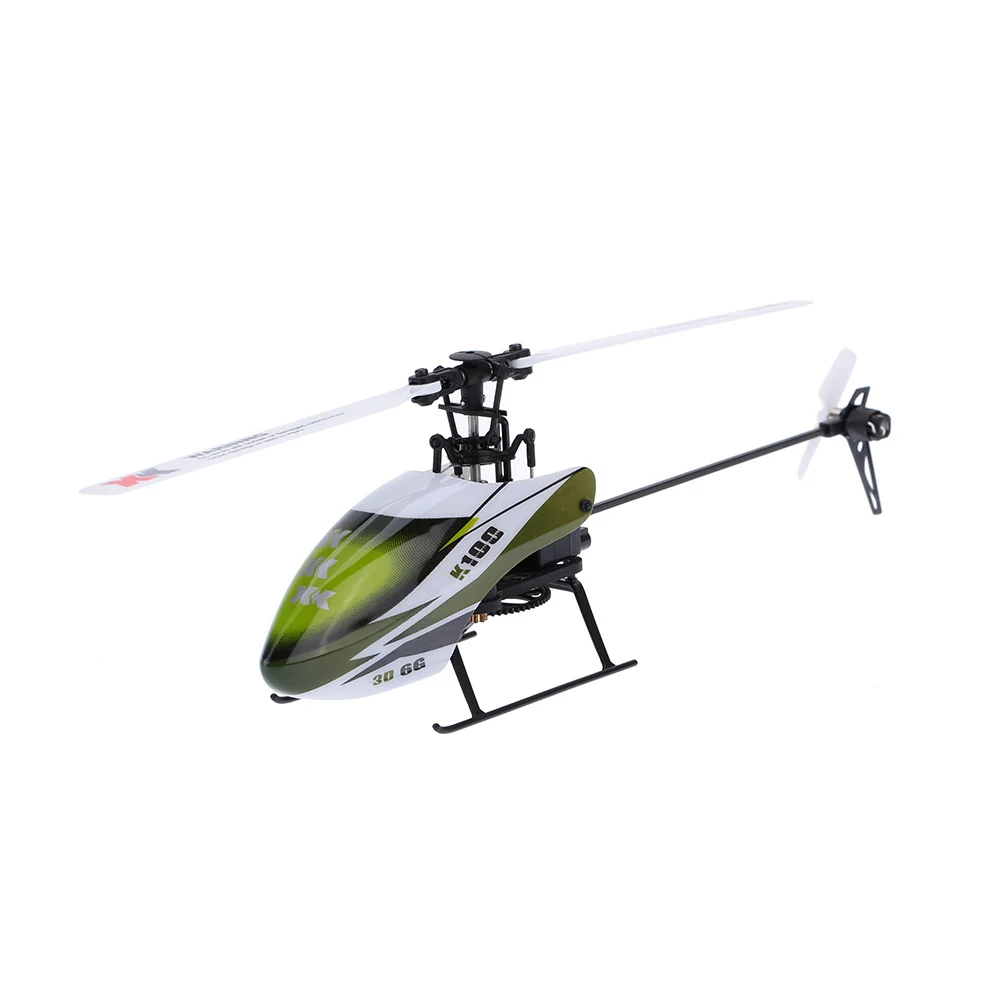 XK K100 BNF (Without Controller ) 6CH  3D 6G System Brush Motor RC Helicopter  Support XK X6 / FUTABA S-FHSS Controller