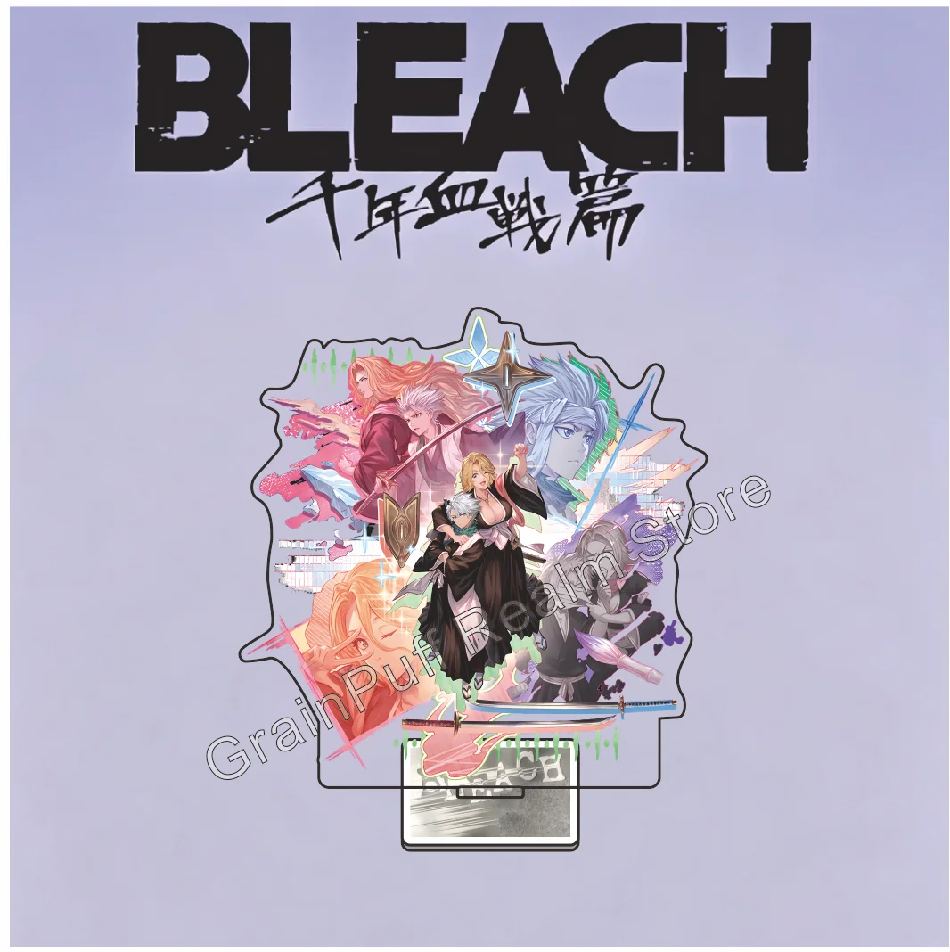 TV Anime BLEACH Thousand-Year Blood War Acrylic Keychain Desk Decorations Home Accessories for Fans Stand view 5