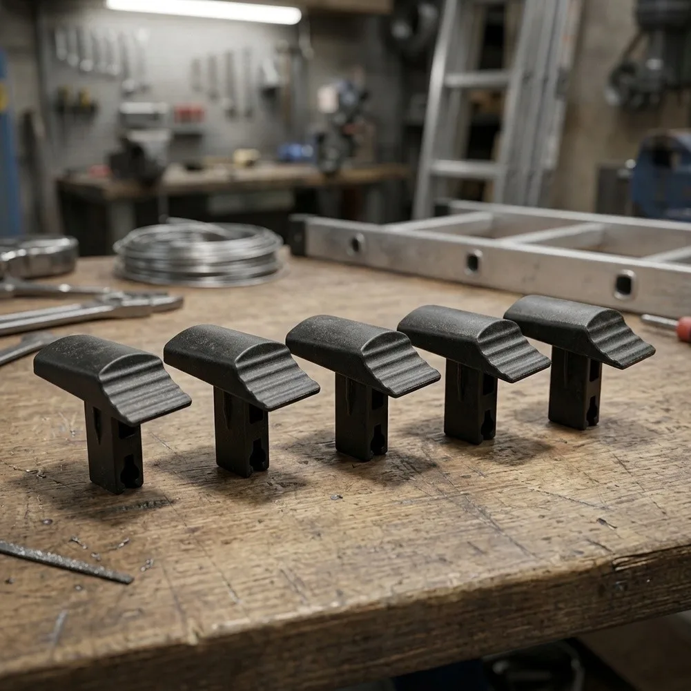 Extension Ladder Switch Button Parts for Repairing Worn or Broken Locking Mechanisms on Telescopic Aluminum Ladders