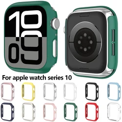 Suitable For Apple Watch 10 Series Apple Watch Case 44/46MM iWatch Protective Case PC Half Pack Frosted Protective Case