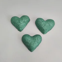 Green Heart Shaped Seed Paper tag Will Sprout 3D Love Gift Plantable Seeded Paper Card Lover's Present Wedding Invitation Card