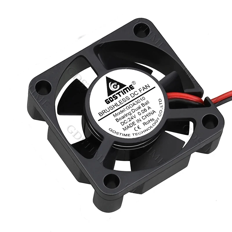 Gdstime 3010 Lüfter 24V 12V 5V Lüfter 30x10MM Doppelkugel Bürstenloser Kühllüfter 3CM 30mm Mikro-Kühllüfter für Auto-Lampen & Audio-Kühlung – Detail 12