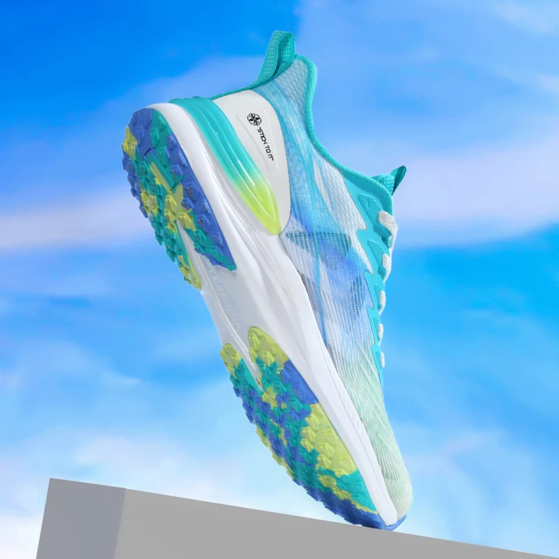 High Quality Mens Running Shoes Mens Mesh Breathable Running Sports Trainers Brand Designer Trend Outdoor Shoes