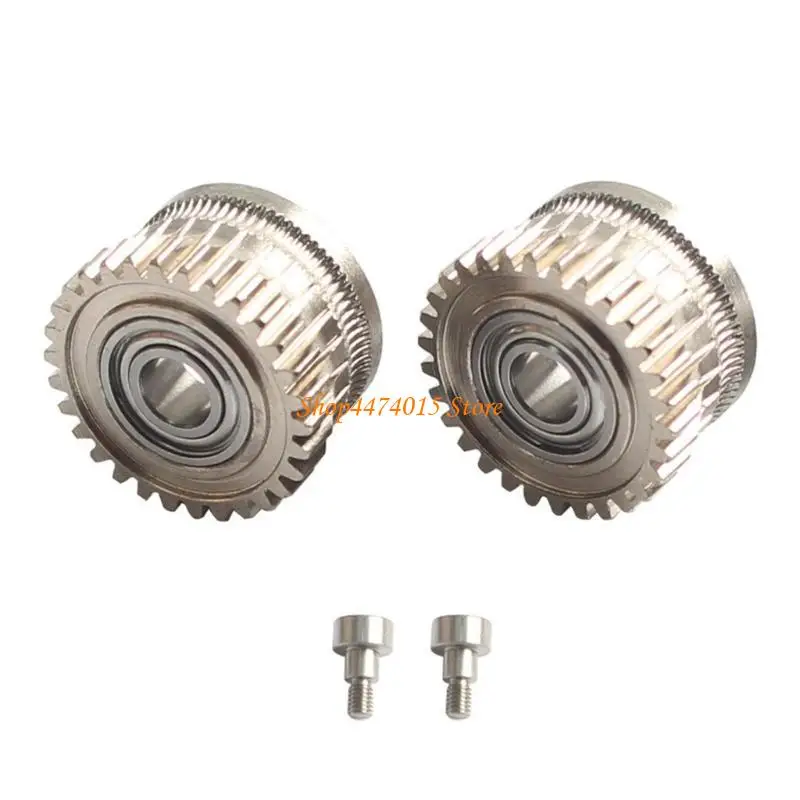 مجموعة طابعات طابعة ثلاثية الأبعاد K1AA لـ K1/K1C ، 2 Units ، تروس الصلب المتصلب