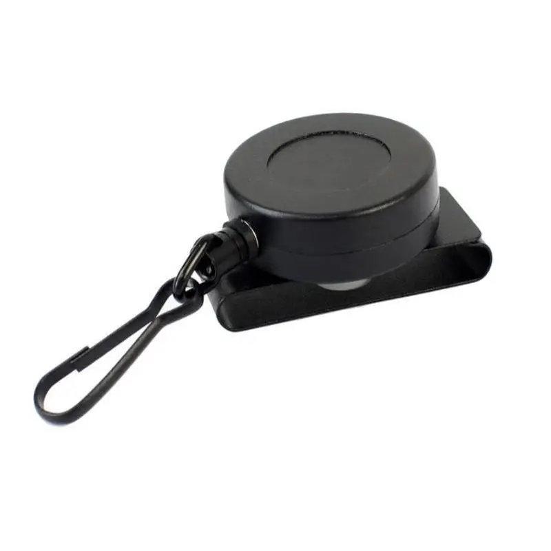 Retractable Anti Loss Keychain Easy Pull Steel Wire Rope with Belt Clip Portable for Work Camping Travel Carry