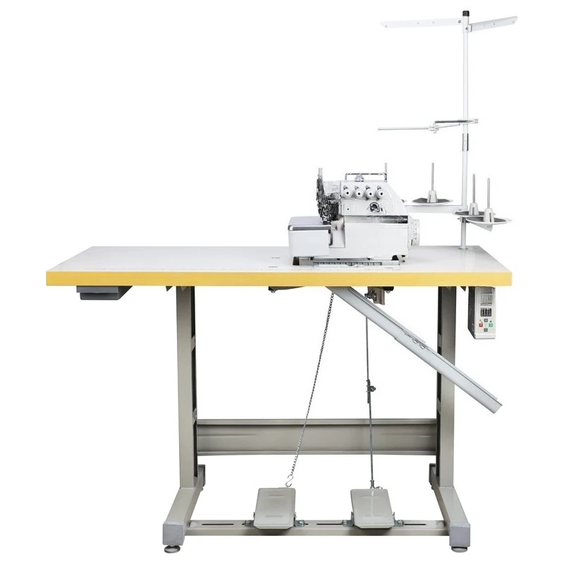 Computer direct drive automatic four-wire hemming machine three-wire hemming machine five-wire overlocking machine