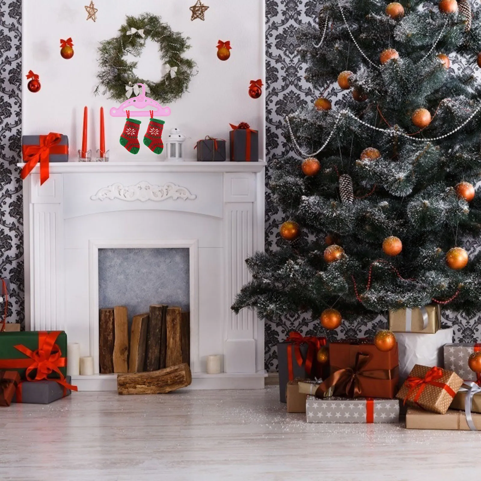 

15Pcs Mini Hangers for Clothes Premium Plastic Small Hanger for Room Organizer Kids Storage Display Stand Accessories