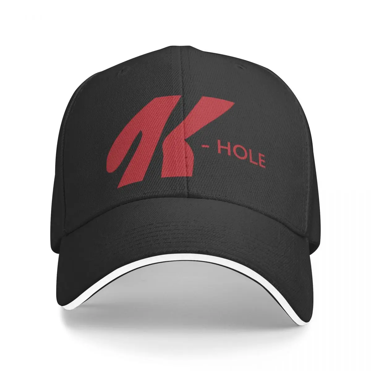 adult humour k-hole Baseball Cap black New In Hat Military Cap Man Caps Women Men's