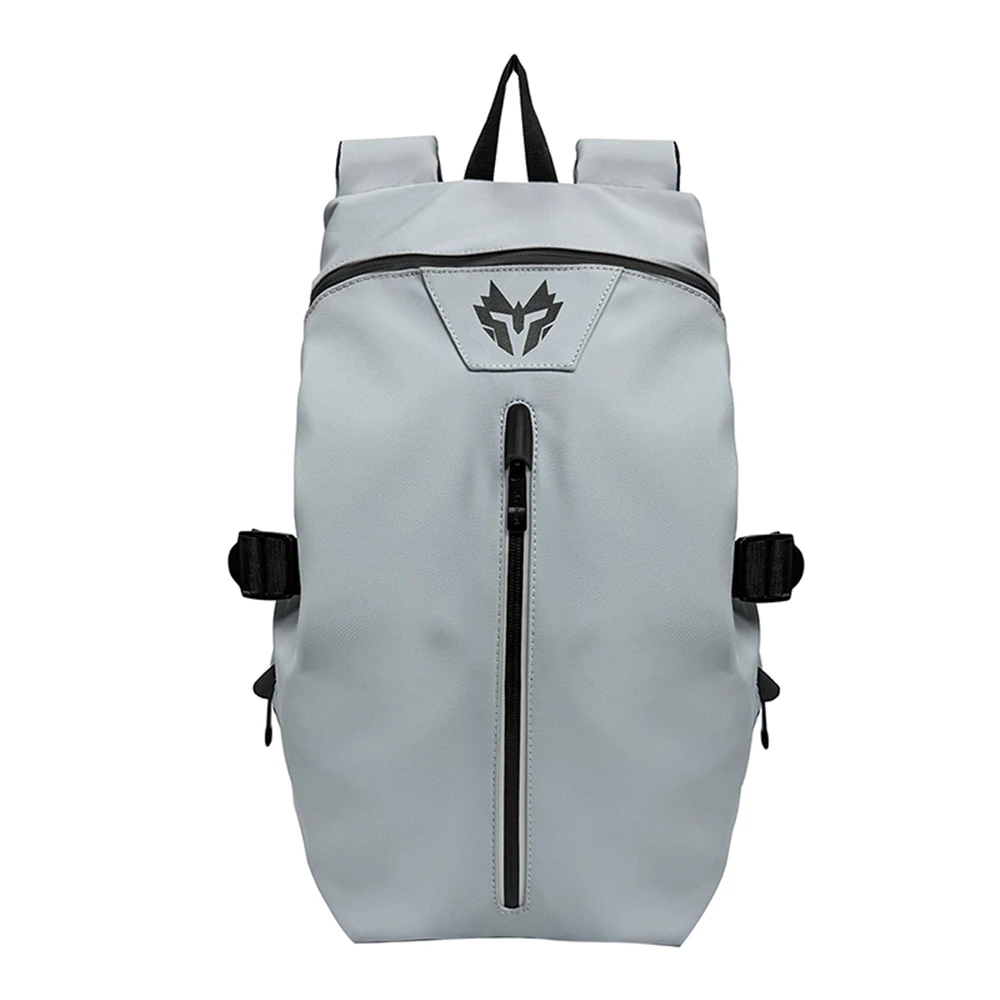 

Universal Large Capacity Motorcycle Backpack with Reflective strip chool Bag Travel Bag Motorbike Helmet Bag