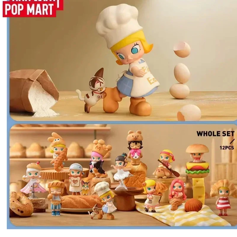 POP MART MOLLY Carb-Lover Series Caixa Cega - 100% Original PVC Action Figure Coleção Modelo Ornamento POPMART Cego Caixa Figura