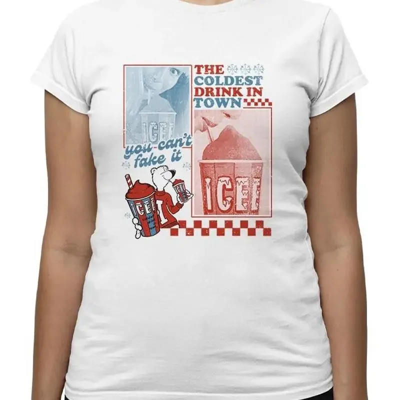Officially Licensed ICEE Retro Chill Authentic Cold Drink Women T shirt