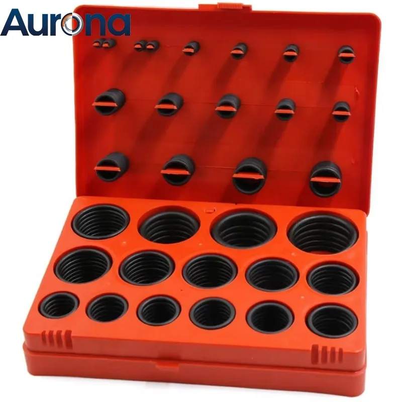 【Spare】Wholesale Custom Wear Oil-resistant Nitrile Nbr Fpm Fkm Rubber Oring O-ring Seal Kit Box Set