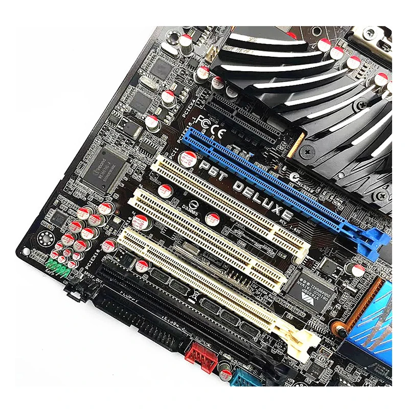 Placas-mãe Deluxe P6T, LGA 1366, DDR3, ATX para Intel X58, Overclocking Desktop Mainboard, SATA III, USB 3.0