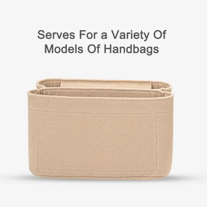 For LV Neonoe BB Bucket Felt Insert Bags Organizer Cosmetic Bag Handbag Shaper Bag Makeup Travel Inner Purse view 5