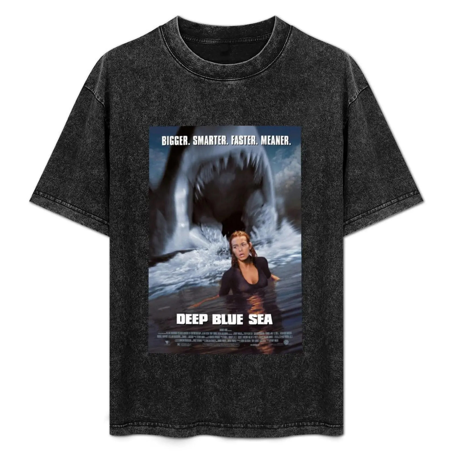 

Deep Blue Sea T-Shirt man graphic t shirt cotton t shirts 100% shirts for graphic vintage shirts for men T-Shirt