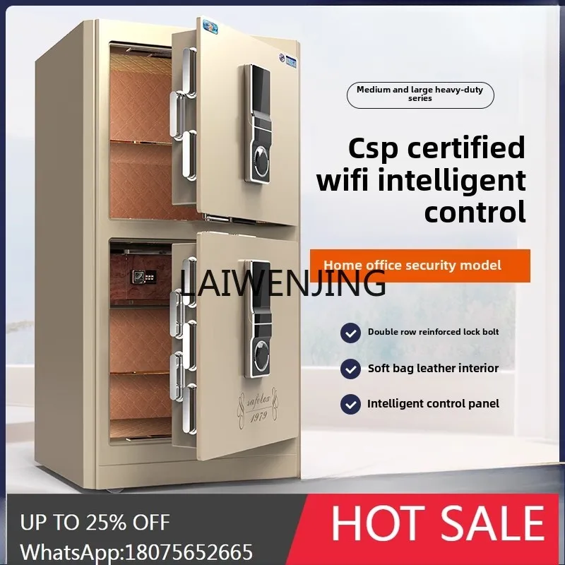 Safe Fingerprint Password All Steel Anti-Theft Heavy Duty Safe
