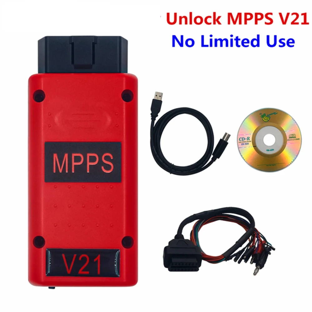 MPPS V22.2.3.5 MPPS V21 V18 ECU puce de réglage maître principal Multiboot Breakout Tricore câble outil de Diagnostic de voiture pas d'occasion limitée