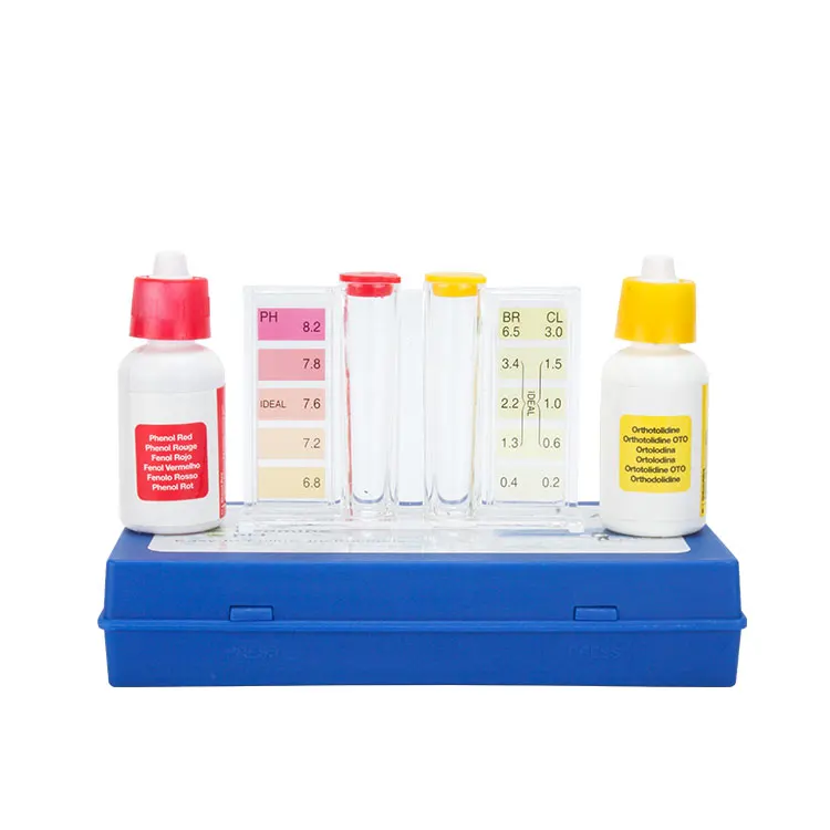 Kit per test rapido dell'acqua al cloro PH e Cl per piscina