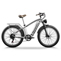 Hot-selling Shengmilo MX04 26-inchX3.0 fat tires 500W motor 48V 15AH retro snow bicycle adult all-terrain electric bicycle