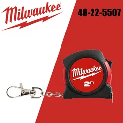 Milwaukee 48-22-5507 Mini Tape Measure 2M Keychain Portable Original Measurement Tool accessory