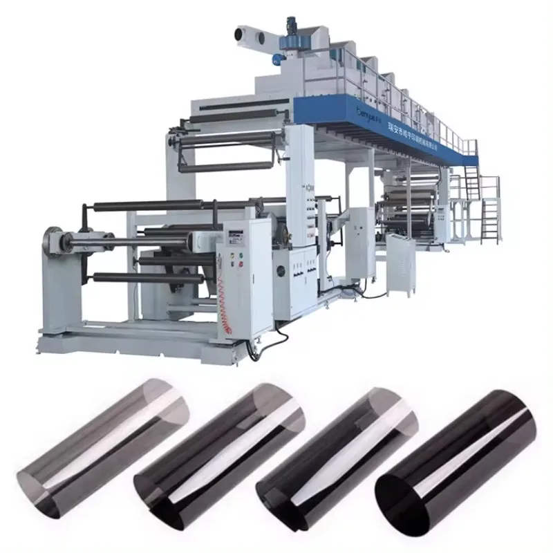 Automatic Bopp Jumbo Packing Tape Coating Equipment Bopp Adhesive Tape Jumbo Roll Coating Machine