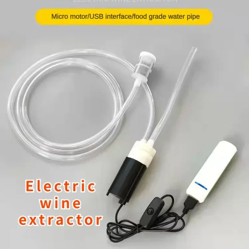 DIY High-Flow Electric Pump  Wine USB Interface Peristaltic Pump Miniature Dosing Peristaltic Hose Electric Water Pump