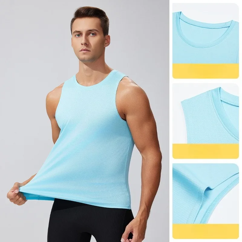 

Men's Summer Sleeveless Workout & Outdoor Vest: Quick - Dry Activewear Summer Gym & Outdoor Sleeveless Shirt