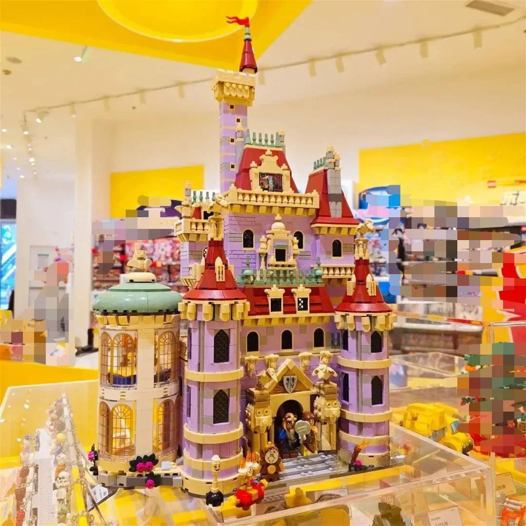 

2025 Princess Castle Romantic Toy 43263 Modular Model for Girls Educational Building Blocks Birthday Gift Decorative Toy 2916Pcs