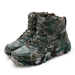 Mens Boots  Leather Waterproof Desert Boots  Ankle Boot Work Men's Shoes