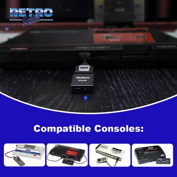 RetroScaler BlueRetro Wireless Game Controller Adapter for SMS Sega Mater System Console