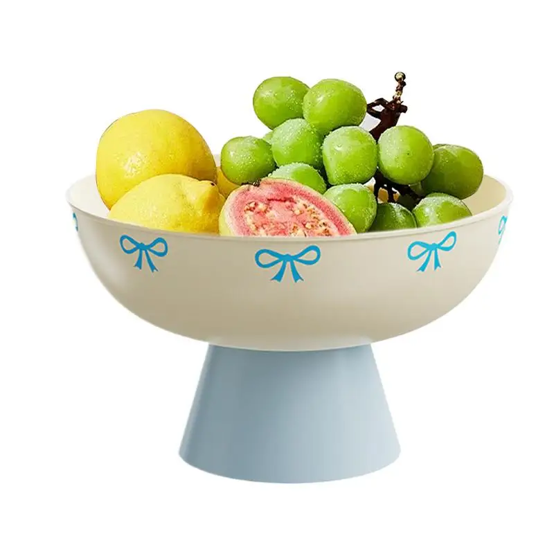 

Fruit Dish Vegetable Plate With Drain Desktop Decoration Creative Drip Basket For Holiday Outdoor Table Buffet Camping Living