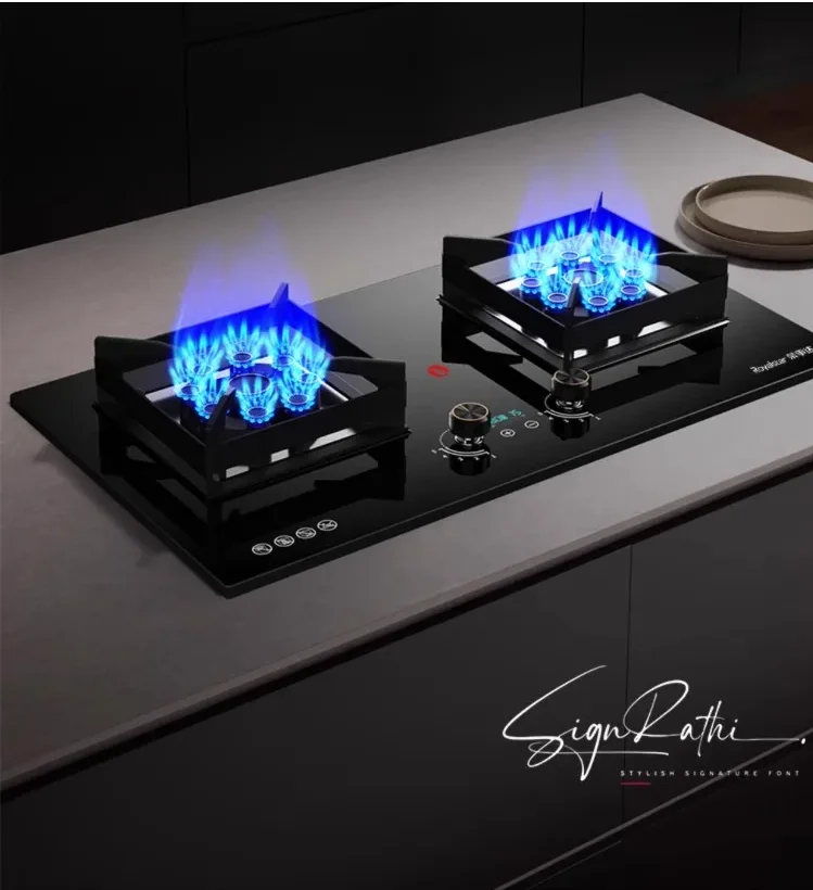 

Газовая плита Royalstar с двойной конфоркой, энергосберегающая бытовая варочная панель сжиженным нефтяным газом AK