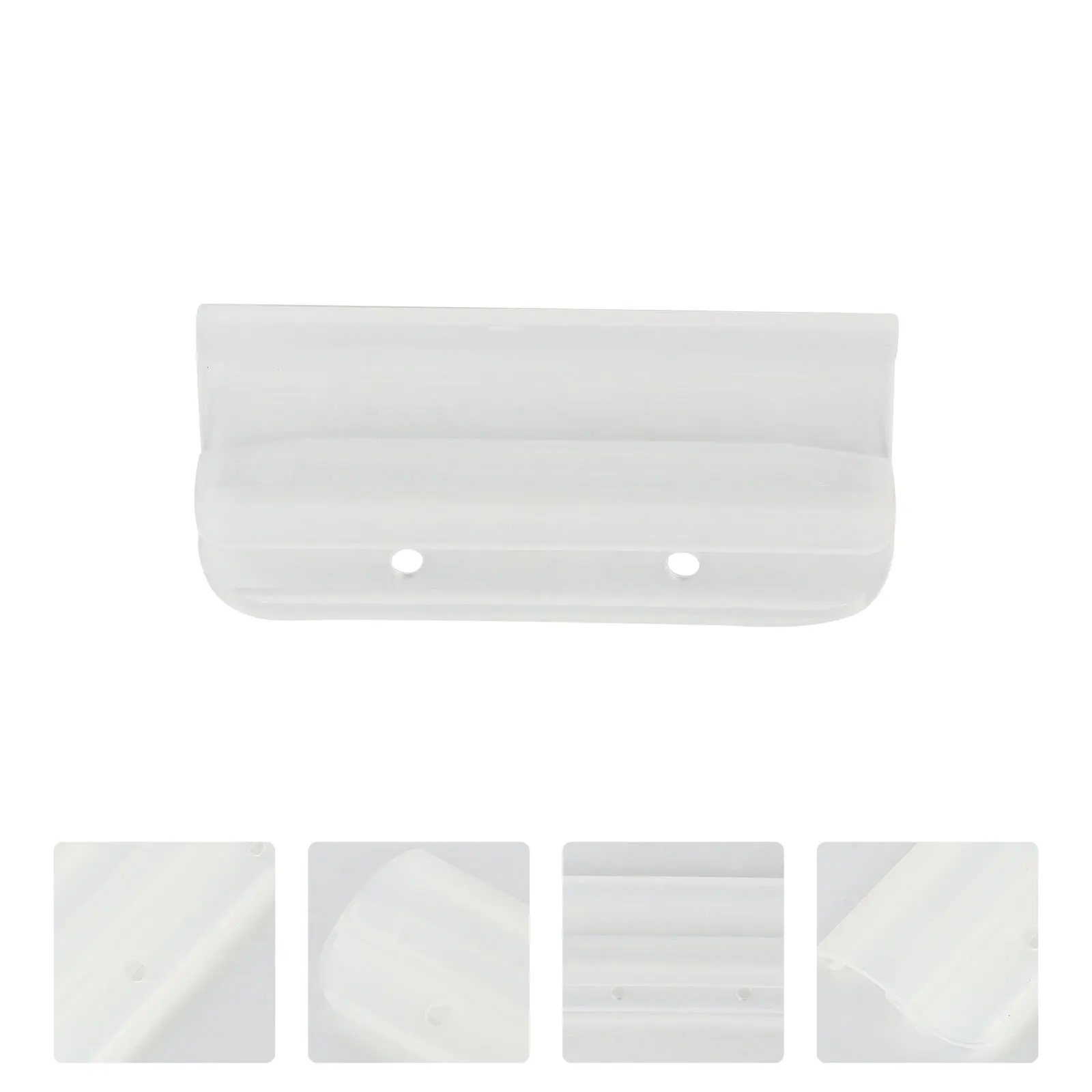 

10Pcs Plastic Tabs Document Folders Tab Hanging File Inserts Reusable Exquisitely Made for Office School Hospital