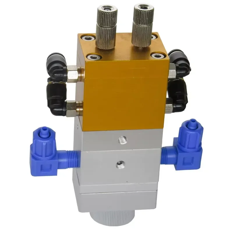[DJF-26] Dual-Fluid Suck-Back Dispensing Valve Double-Acting Twin-Cylinder Pneumatic Glue Machine Accessories