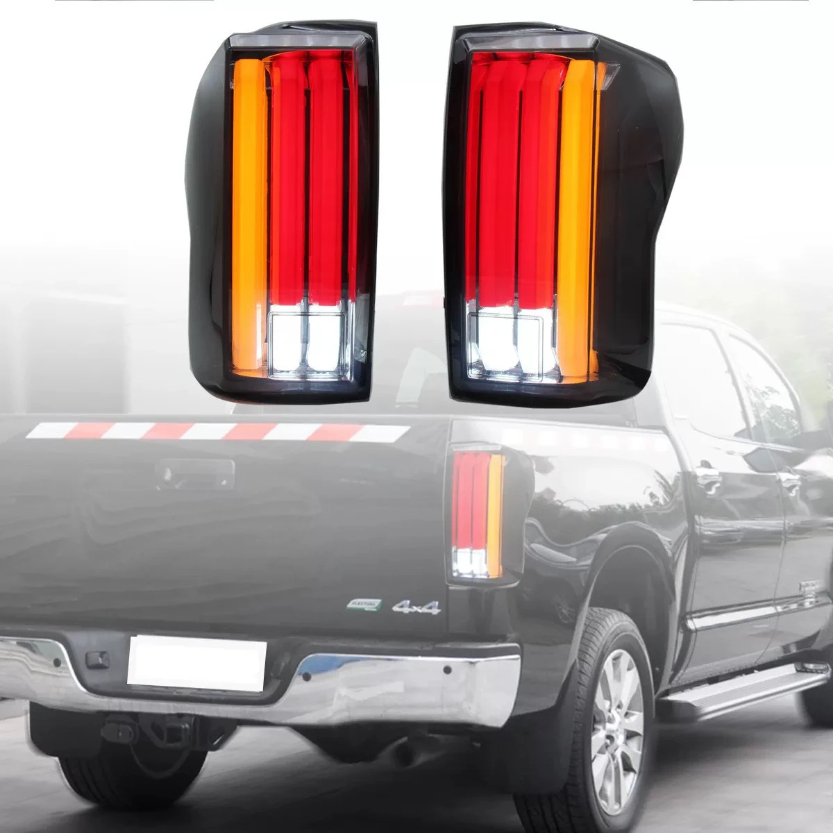

Pickup Truck Taillights For Toyota Tundra TRD PRO 4*4 2007-2013 Led Tail Lamp Dynamic Animation Car Rear Back Lamp Accessory
