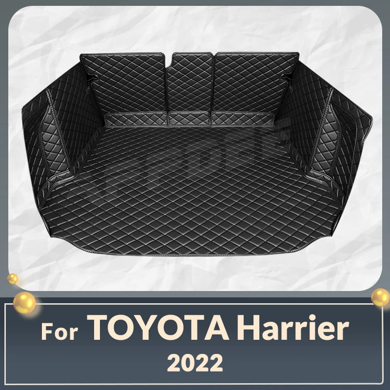 

Auto Full Coverage Trunk Mat For Toyota HARRIER 2022 Leather Car Boot Cover Pad Cargo Liner Interior Protector Accessories