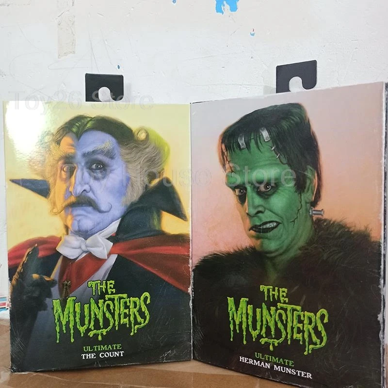 Figura de acción de Rob Zombie, The Munsters Ultimate Munster, el Conde Herman, modelo de colección Neca, juguete, regalo de Navidad