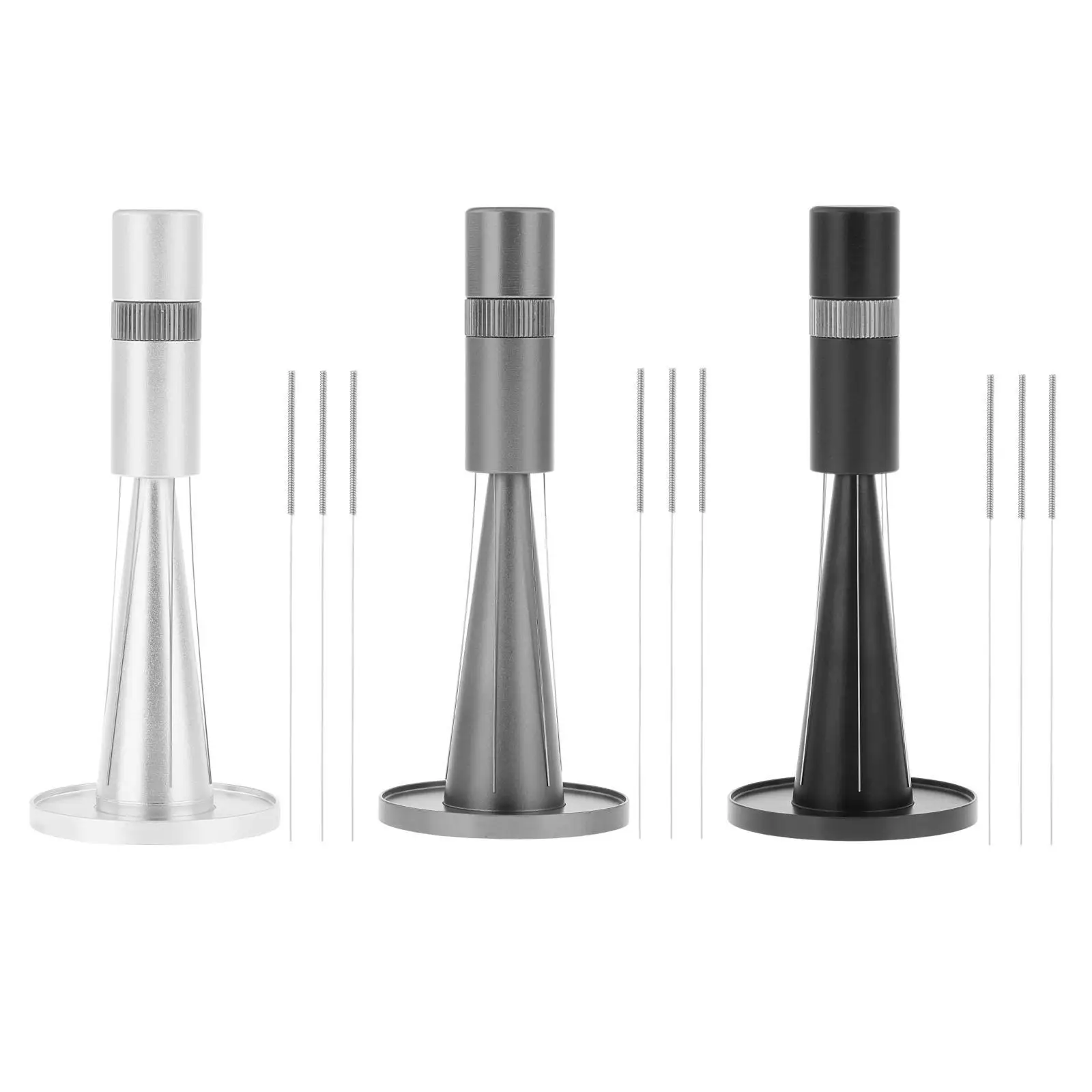 Coffee Stirrer Distribution Tool Powder Distributor Reusable with Stand