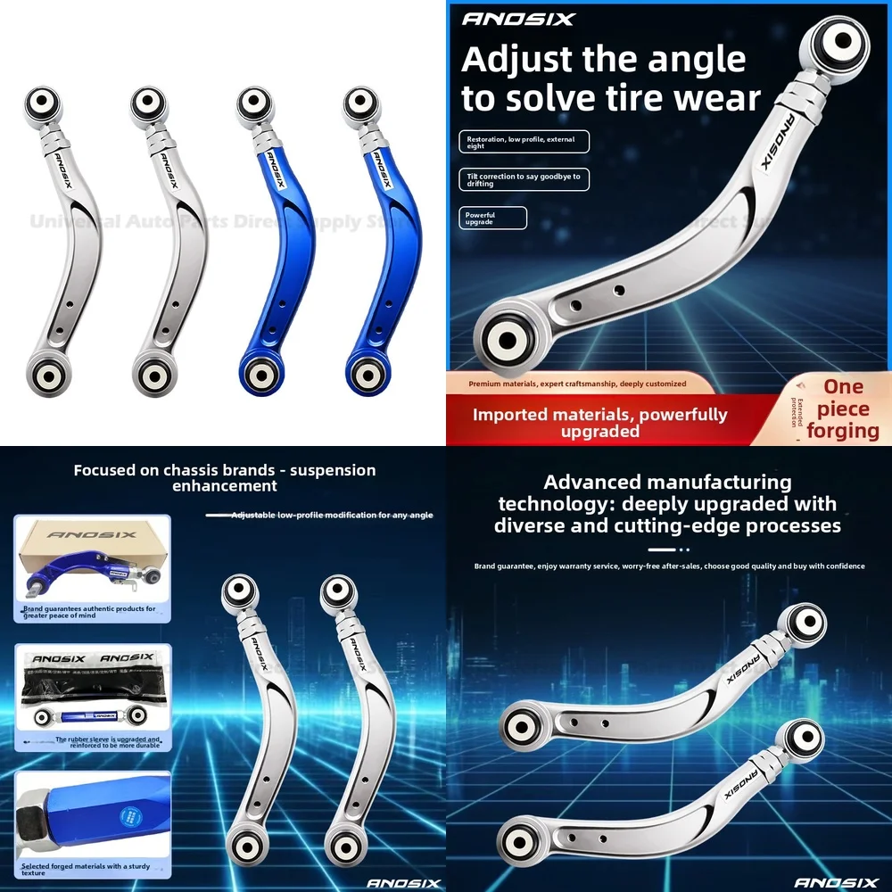 For Cadillac CT6 Rear Wheel Camber Adjustment Rod Arm Toe Alignment Kit with Precision Tuning and Enhanced Durability
