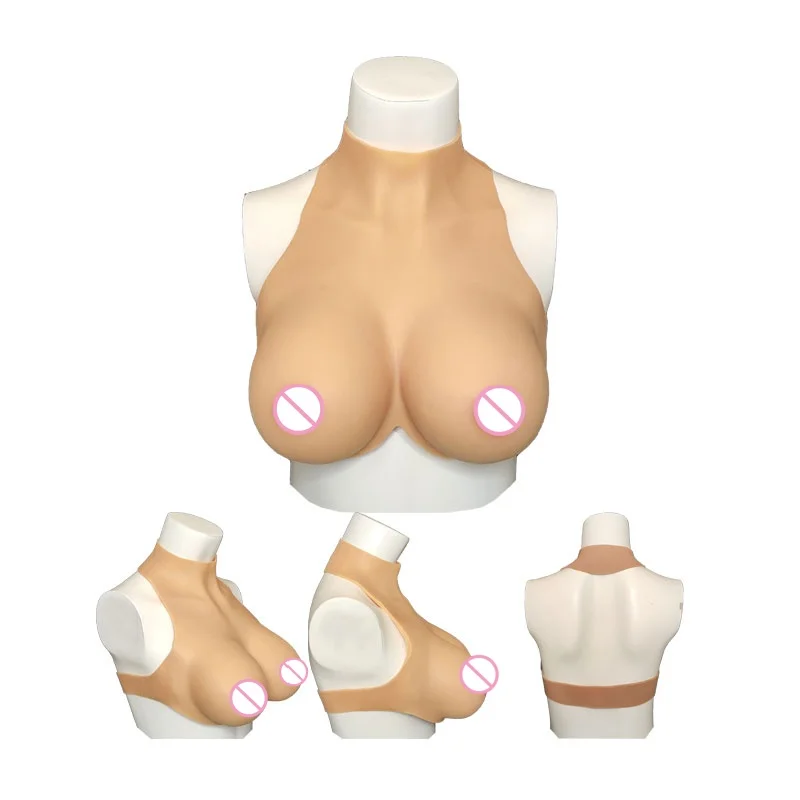 كوب ضخم لوحة الثدي المزيفة من السيليكون أشكال الثدي كروسدرسر للرجال المتحولين جنسيا سحب الملكة شيميل تأثيري طبطب لينة هزة #1