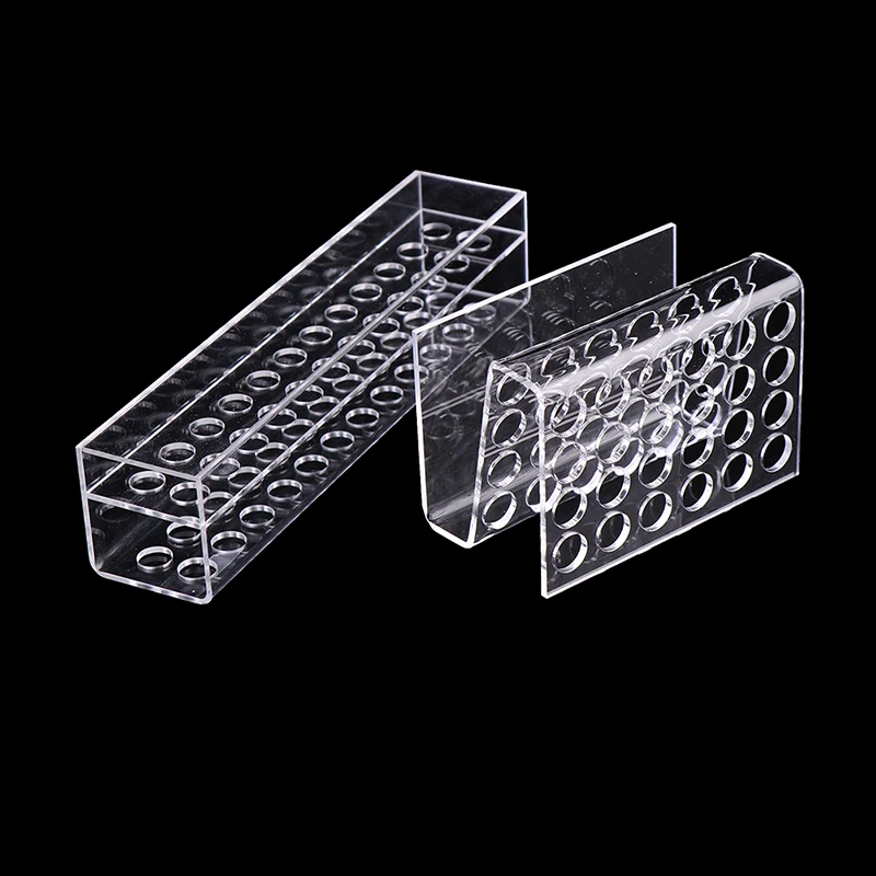 Acryl Stift Stand Stift Halter Schreibwaren Display-ständer Make-Up Augenbraue Stift Halter Reagenzglas Rack