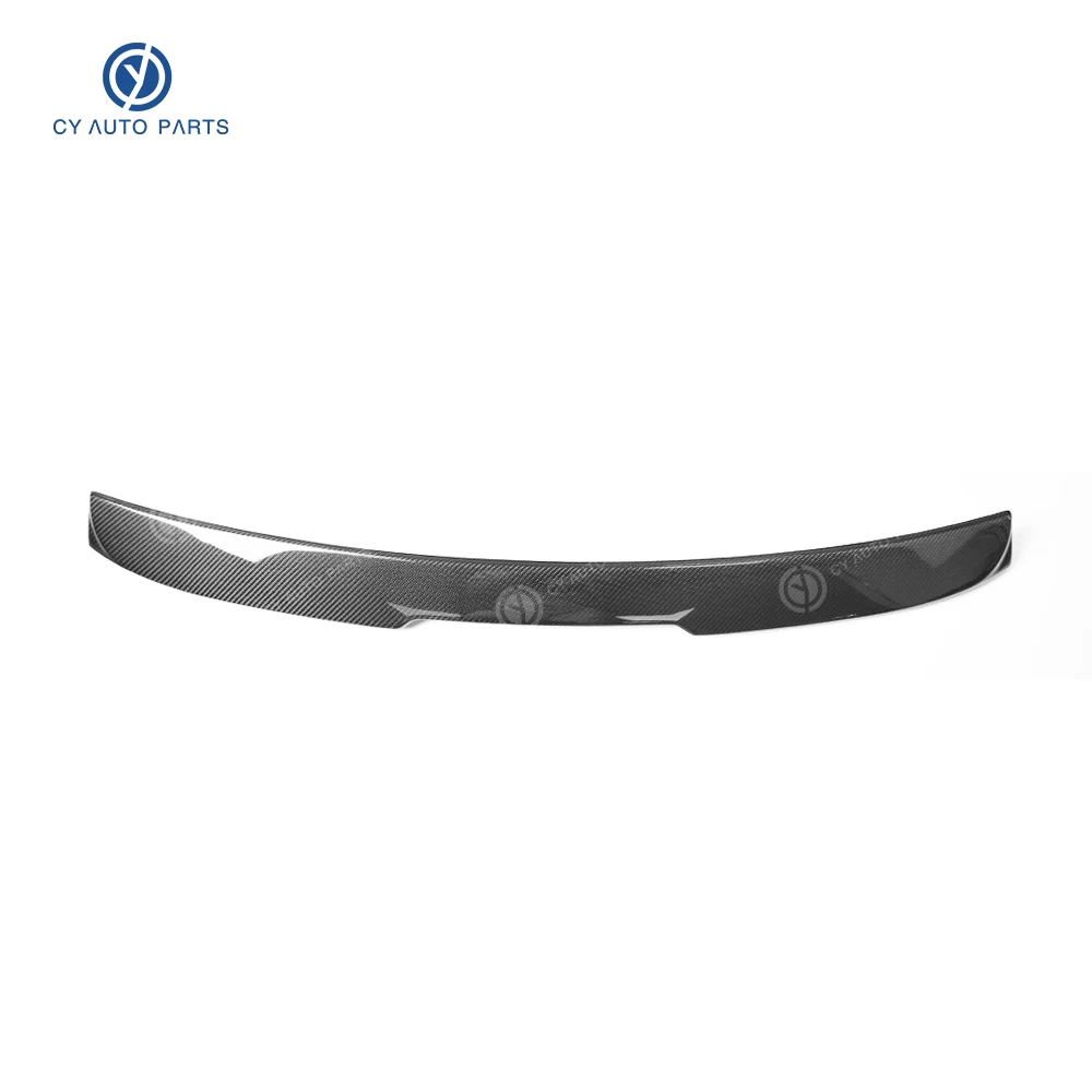 Factory Outlet Real Carbon Fiber Rear Window Lip Roof Wing Spoiler For BMW E60 5 Series 2004-2010