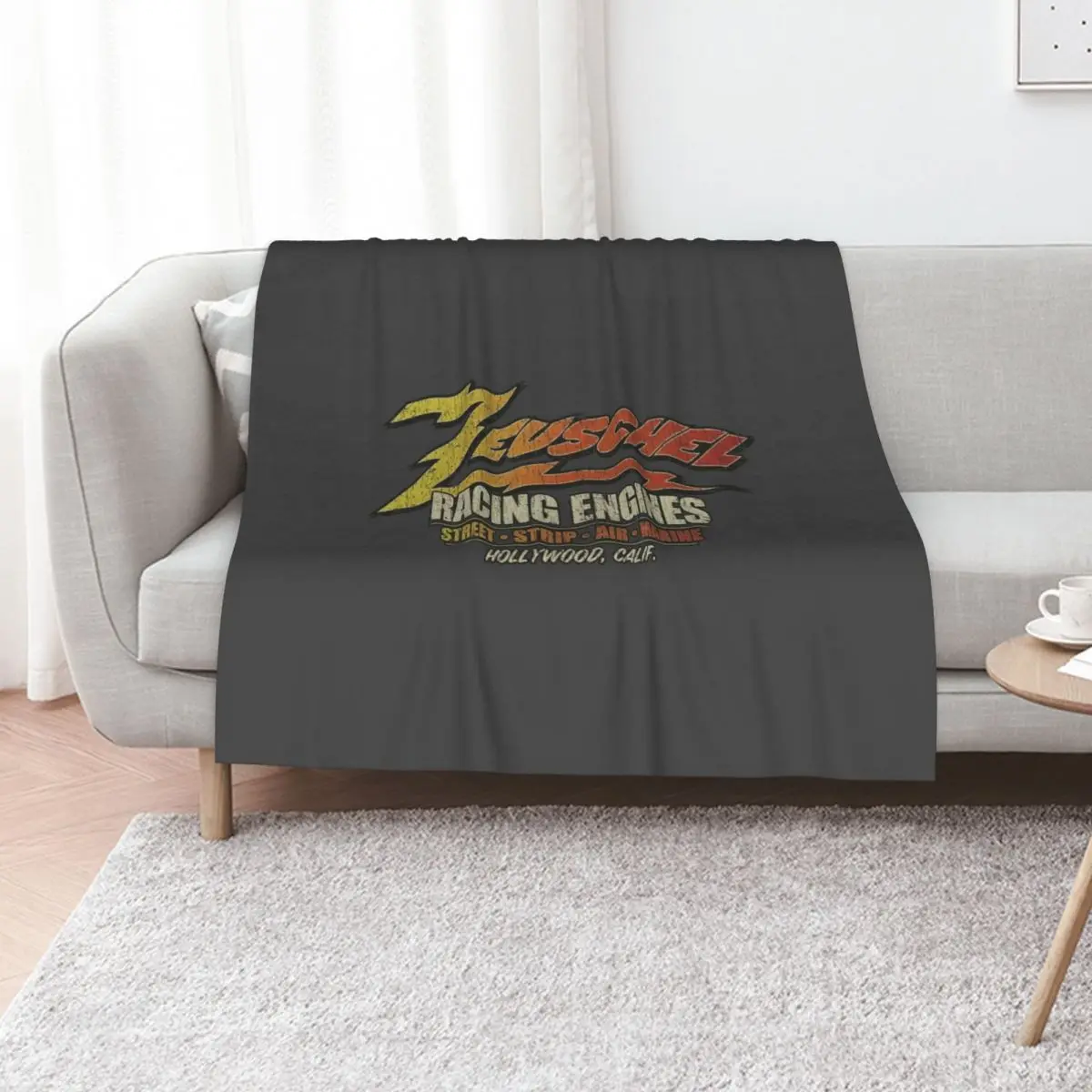 Zeuschel Racing Engines 1961 Throw Blanket for winter Furry Thin Extra Large Throw Single Quilt Blankets