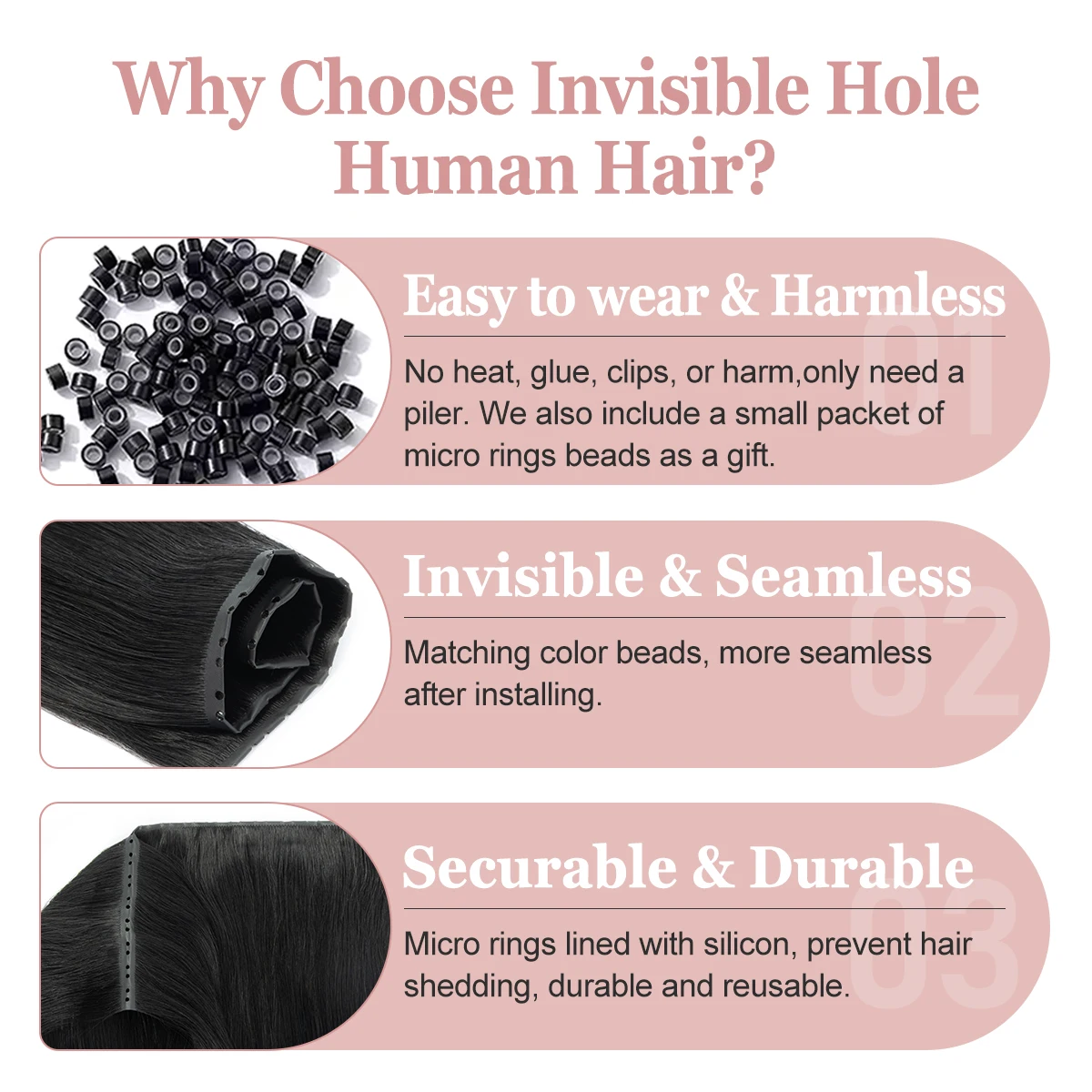 ثقب غير مرئي شقة بولي Tape الشريط الشعر البشري XO التوأم علامات التبويب 25 سنتيمتر الشريط الطويل بولي Weft لحمة شعر بشري حقيقي لا الغراء تطبيق Microlink 40-50 جرام #3