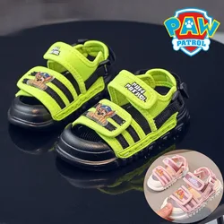 Paw Patrol Chase sandali Skye per bambini estate 2024 Trend Fashion Boys Girls scarpe da spiaggia sandali per bambini scarpe da bambino di moda