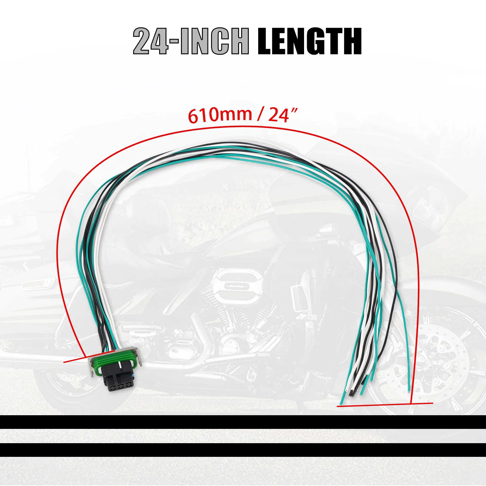 1x Speedometer Instrument Wiring Extension Harness for Harley CVO Road Glide FLTRXSE 2018-2022 Road Glide FLTRX FLTRXS 2015-2017