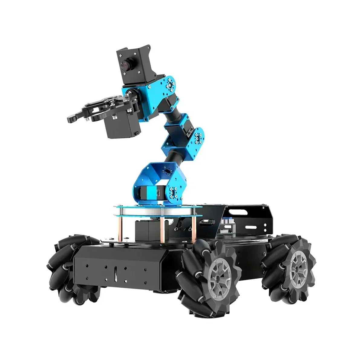 جديد في المخزون طقم أذرع آلي Hiwonder ArmPi Pro Raspberry Pi ROS AI Vision 6DOF مع 360 ° هيكل عجلة ميكانوم رباعي الدفع #3